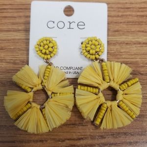 CORE YELLOW EARRINGS